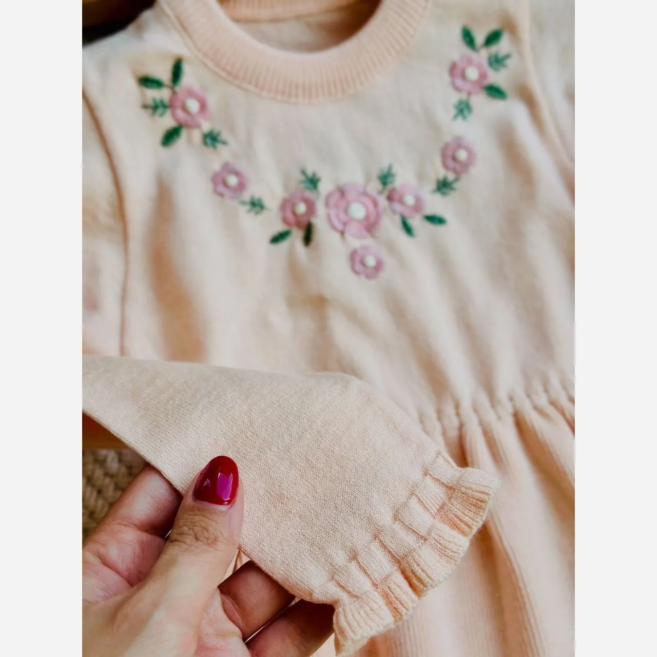 تونیک بافت دخترانه در رنگبندی متنوع