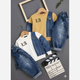 ست بلوز و شلوار جین