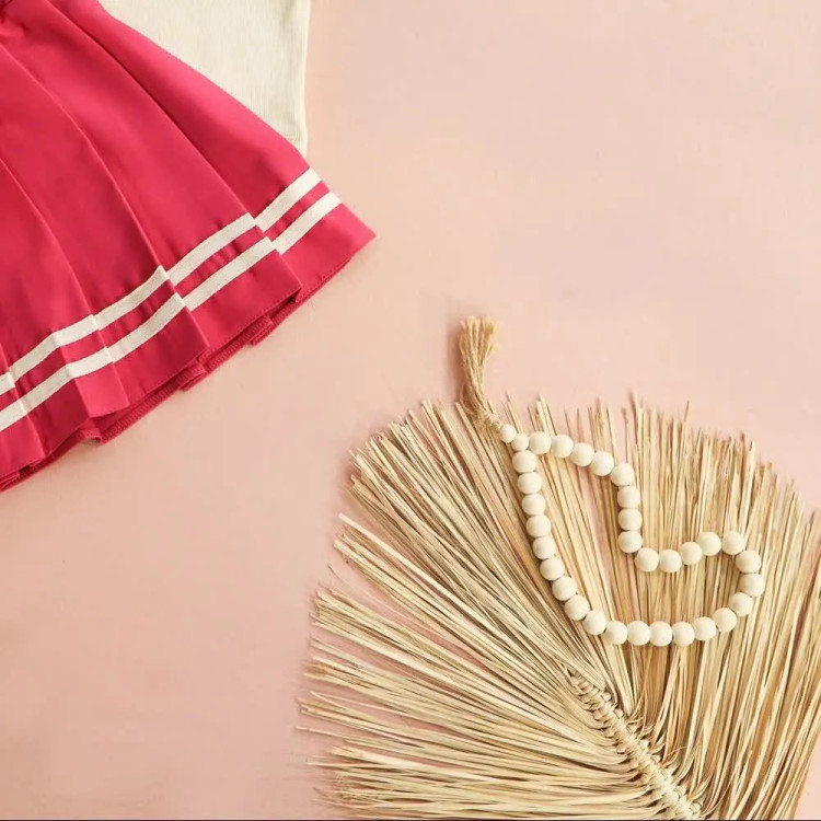 ست تیشرت و دامن دخترانه