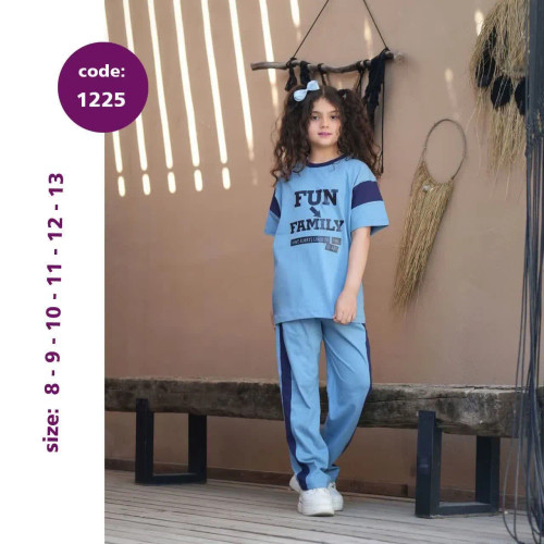 ست تیشرت شلوار اسپرت خواهر و برادری