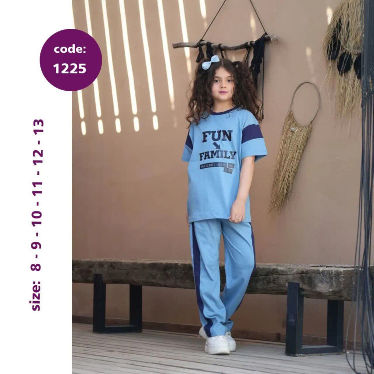 ست تیشرت شلوار اسپرت خواهر و برادری