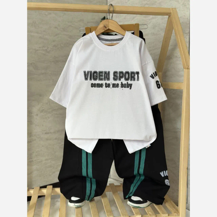 ست تیشرت و شلواره اسپرت خواهر برادری