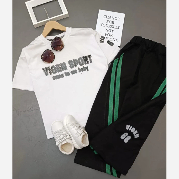 ست تیشرت و شلواره اسپرت خواهر برادری