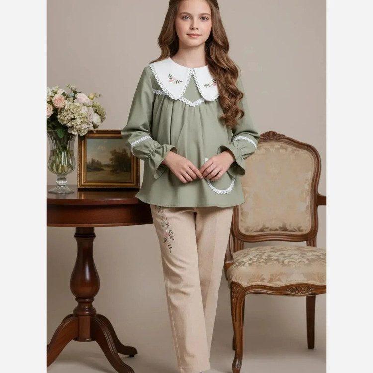 ست شومیز و شلوار دخترانه