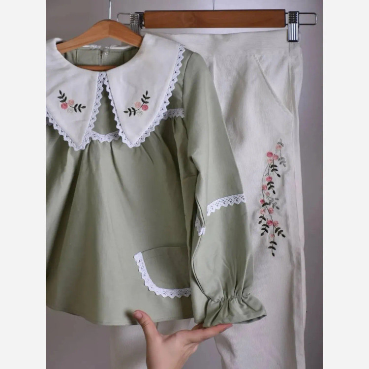 ست شومیز و شلوار دخترانه