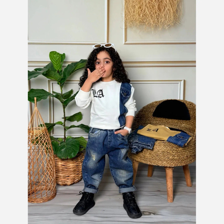 ست بلوز و شلوار جین