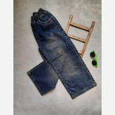 شلوارجین اسپرت بگ تک رنگ