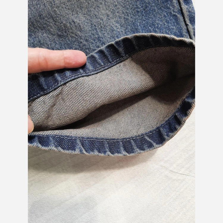 شلوارجین اسپرت بگ تک رنگ