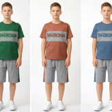 ست تیشرت و شلوارک پسرانه