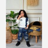 ست بلوز و شلوار جین