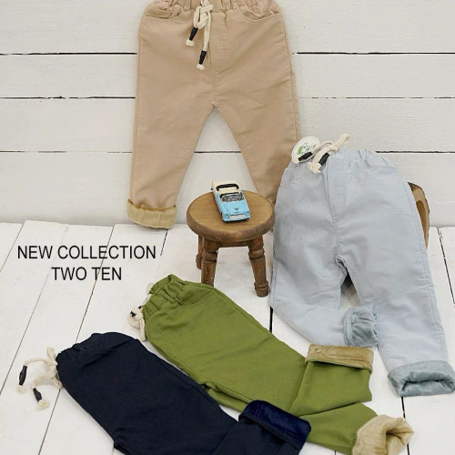 شلوار کتان لاینر دار در سه رنگ