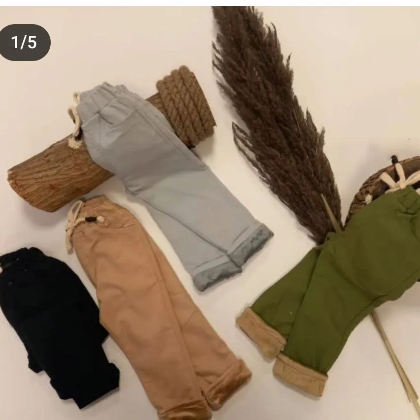 شلوار کتان لاینر دار در سه رنگ