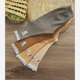 لگ دخترونه کبریتی پنبه در 4رنگ شیک