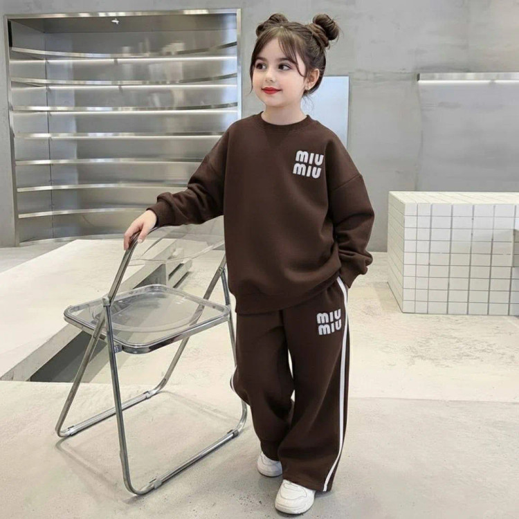 ست بلوز و شلوار بگ دخترونه میو