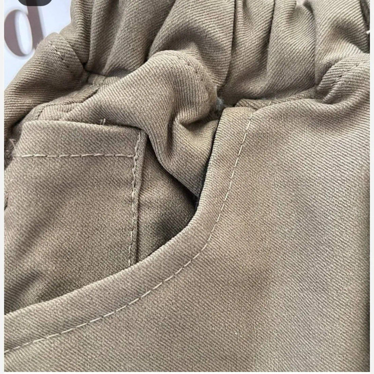 شلوار اسپرت کتان خزدار برای دختران و پسران