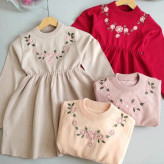 تونیک بافت دخترانه در رنگبندی متنوع