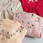 تونیک بافت دخترانه در رنگبندی متنوع