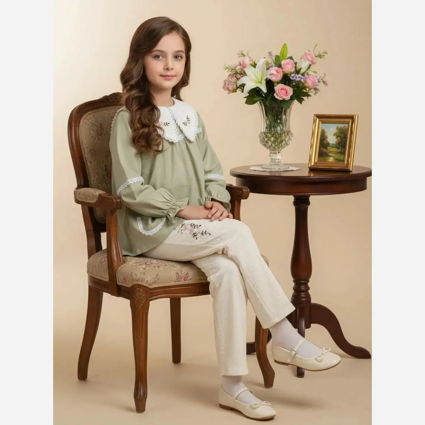 ست شومیز و شلوار دخترانه